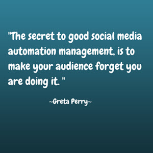 Automating Your Social Media by Greta Perry &##xa;