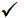 checkmark