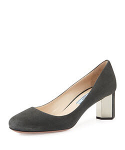 black high heel